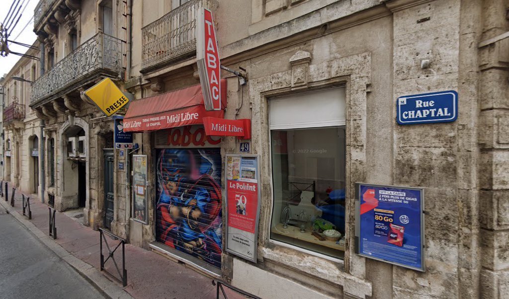 Retrouvez toutes les informations de contacts et horaires d&rsquo;ouverture pour Relais Pickup TABAC PRESSE LE CHAPTAL situé à Montpellier dans le département Hérault (34). Pour effectuer envoyer vos colis (colissimo, chronopost, suivi colis), une gestion bancaire (banque postal, French Bank), [&hellip;]