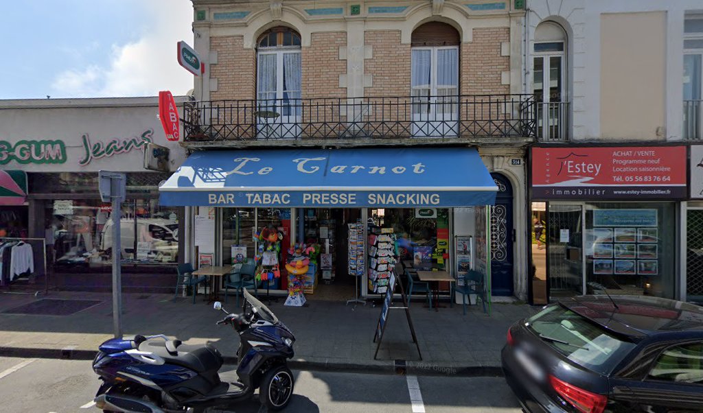 Retrouvez toutes les informations de contacts et horaires d&rsquo;ouverture pour Relais Pickup TABAC LE CARNOT situé à Arcachon dans le département Gironde (33). Pour effectuer envoyer vos colis (colissimo, chronopost, suivi colis), une gestion bancaire (banque postal, French Bank), votre [&hellip;]