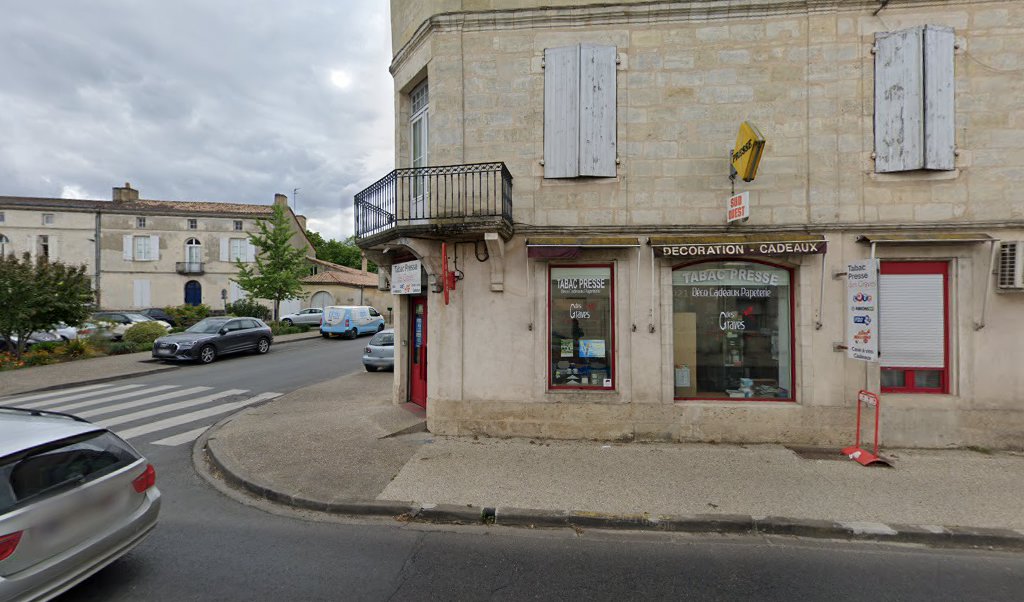 Retrouvez toutes les informations de contacts et horaires d&rsquo;ouverture pour Relais Pickup TABAC PRESSE DES GRAVES situé à Podensac dans le département Gironde (33). Pour effectuer envoyer vos colis (colissimo, chronopost, suivi colis), une gestion bancaire (banque postal, French Bank), [&hellip;]
