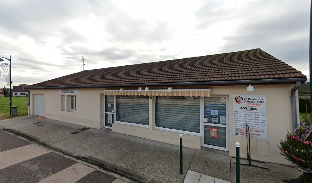 Retrouvez toutes les informations de contacts et horaires d&rsquo;ouverture pour Relais Pickup R MARKET MOLINET situé à Molinet dans le département Allier (03). Pour effectuer envoyer vos colis (colissimo, chronopost, suivi colis), une gestion bancaire (banque postal, French Bank), votre [&hellip;]