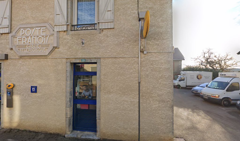 Retrouvez toutes les informations de contacts et horaires d&rsquo;ouverture pour La Poste FRANOIS situé à Franois dans le département Doubs (25). Pour effectuer envoyer vos colis (colissimo, chronopost, suivi colis), une gestion bancaire (banque postal, French Bank), votre courrier (suivi [&hellip;]
