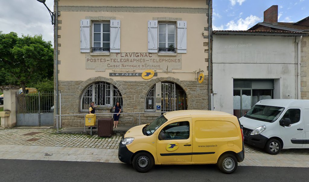 Retrouvez toutes les informations de contacts et horaires d&rsquo;ouverture pour La Poste FLAVIGNAC situé à Flavignac dans le département Haute-Vienne (87). Pour effectuer envoyer vos colis (colissimo, chronopost, suivi colis), une gestion bancaire (banque postal, French Bank), votre courrier (suivi [&hellip;]